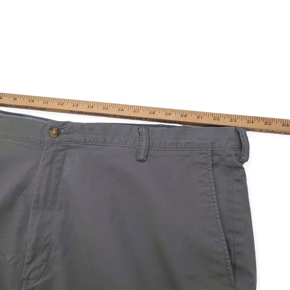 Polo Ralph Lauren Chino Shorts Mens 46B Stretch Classic Fit Gray Big & Tall